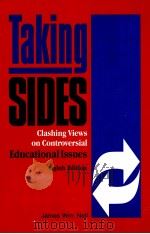 TAKING SIDES:CLASHING VIEWS ON CONTROVERSIAL EDUCATIONAL ISSUES（1995 PDF版）
