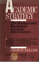 ADADEMIC STRATEGY:THE MANAGEMENT REVOLUTION IN AMERICAN HIGHER EDUCATION（1983 PDF版）