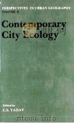 PERSPECTIVES IN URBAN GEOGRAPHY VOLUME SIX（1987 PDF版）