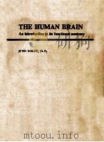 THE HUMAN BRAIN  AN INTRODUCTION TO ITS FUNCTIONAL ANATOMY（1981 PDF版）