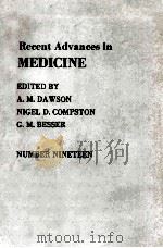 RECENT ADVANCES IN MEDICINE  NUMBER NINETEEN（1984 PDF版）