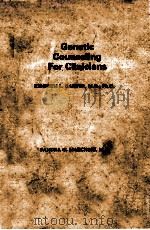 Genetic counseling for clinicians（1986 PDF版）