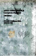 DRUG THERAPEUTICS  CONCEPTS FOR PHYSICIANS  1982 EDITION（1982 PDF版）
