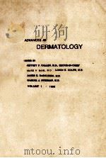 ADVANCES IN DERMATOLOGY VOLUME 1（1986 PDF版）