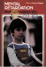 MENTAL RETARDATION  NURSING APPROACHES TO CARE（1978 PDF版）