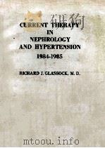 Current therapy in nephrology and hypertension 1984-1985（1984 PDF版）