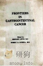 FRONTIERS IN GASTRIONTESTINAL CANCER（1984 PDF版）