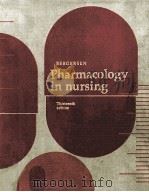 PHARMACOLOGY IN NURSING  THIRTEENTH EDITION（1976 PDF版）