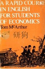A RAPID COURES IN ENGLISH FOR STUDENTS OF ECONOMICS（1973 PDF版）
