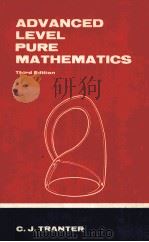 ADVANCED LEVEL PURE MATHEMATICS THIRD EDITION（1970 PDF版）