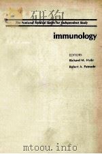 THE NATIONAL MEDICAL SERIES FOR INDEPENDENT STUDY  IMMUNOLOGY（1987 PDF版）