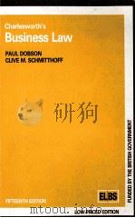 CHARLESWORTH'S BUSINESS LAW FIFTEENTH EDITION（1991 PDF版）