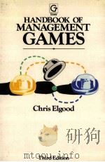 HANDBOOK OF MANAGEMENT GAMES THIRD EDITION（1984 PDF版）