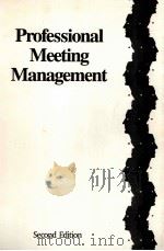 PROFESSIONAL MEETING MANAGEMENT SECOND EDITION（1989 PDF版）