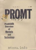 PREDICASTS OVERVIEW OF MARKETS AND TECHNOLOGY VOL.82 NO.7 JULY 1990（1990 PDF版）