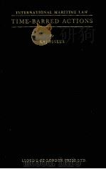 TIME BARRED ACTIONS（1984 PDF版）