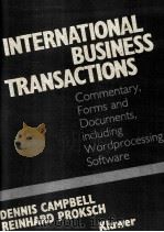 INTERNATIONAL BUSINESS TRANSACTIONS VOLUME  2（1988 PDF版）