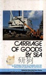 Carriage of Goods by Sea 1986 PDF电子版封面 0409995152;0409995150