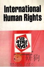 INTERNZTIONAL HUMAN RIGHTS IN A NUTSHELL（1988 PDF版）