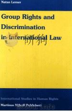Group rights and discrimination in international law（1991 PDF版）