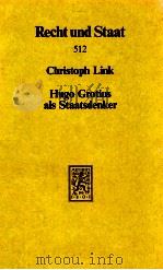 RECHT UND STAAT 1983 PDF电子版封面 3166446958