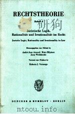 RATIONALITAT UND LRRATIONALITAT IM RECHT 1985 PDF电子版封面 3428058666