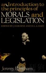 An introduction to the principles of morals and legislation（1982 PDF版）