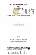 CONSTITUIONS OF NATIONS VOLUME II（1985 PDF版）