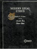 MODERN LFGAL ETHICS 1986 PDF电子版封面 0314926399 CHARLES W.WOLFRAM