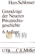 GRUNDZUGE DER NEUEREN PRIVATRECHTS-GESCHICHTE  EIN STUDIENBUCH（1988 PDF版）
