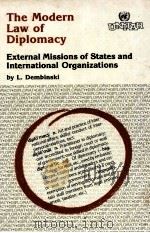 THE MODERN LAW OF DIPLOMACY（1988 PDF版）