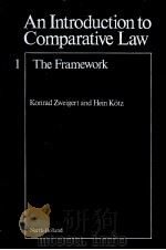 AN INTRODUCTION TO COMPARATIVE LAW VOLUME I（1997 PDF版）