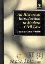 AN HISTORICAL INTRODUCTION TO ODERN CIVIL LAW（1999 PDF版）