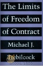The Limits of Freedom of Contract（1997 PDF版）