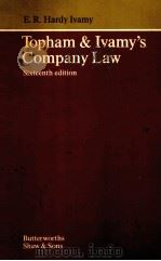 TOPHAM AND IVAMY'S COMPANY LAW  SIXTEENTH EDITION（1978 PDF版）