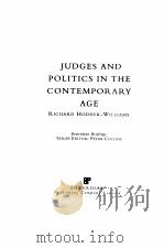 JUDGES AND POLITICS IN THE CONTEMPORARY AGE（1996 PDF版）