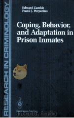COPING BEHAVIOR AND ADAPTATION IN PRISON INMATES（1988 PDF版）