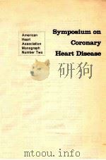 Symposium on coronary heart disease 1961 PDF电子版封面