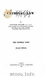 CRININAL LAW 1979 PDF电子版封面