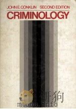 CRIMINOLOGY  SECOND EDITION（1986 PDF版）