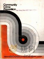 COMMUNITY CRIME PREVENTION（1973 PDF版）
