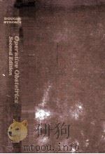 OPERATIVE PBSTETRICS SECOND EDITION 1965 PDF电子版封面