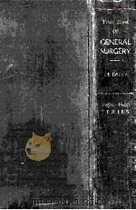 THE YEAR BOOK OF GENERAL SURGERY 1959-1960 YEAR BOOK SERIES（1959 PDF版）