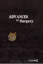 ADVANCES IN SURGERY VOLUME 1 1965（1965 PDF版）
