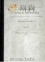 HANDBOOK OF CLINICAL NEUROLOGY VOLUME 25 INJURIES OF THE SPINE AND SPINAL CORD  PART 1（1976 PDF版）