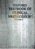 OXFORD TEXTBOOK OF CLINICAL NEPHROLOGY  VOLUME 2（1992 PDF版）