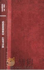 BILIARY CIRRHOSIS 1962 PDF电子版封面 SIR ROY CAMERON P.C.HOU(HOU P
