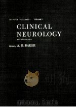 CLINICAL NEUROLOGY  VOLUME 1  SECOND EDITION（1962 PDF版）