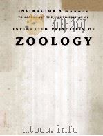 INSTRUCTOR'S MANUAL TO ACCOMPANY THE EIGHTH EDITION OF INTEGRATED PRINCIPLES OF ZOOLOGY（1988 PDF版）