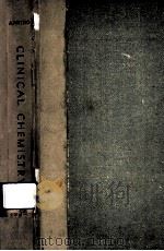 CLINICAL CHEMISTRY:PRINCIPLES AND PROCEDURES  SECOND EDITION（1960 PDF版）